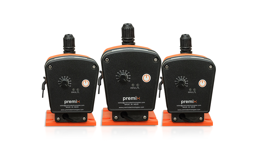 Premix Technologies industrial agitator dosing pump and chemical dosing system manufacturer in India